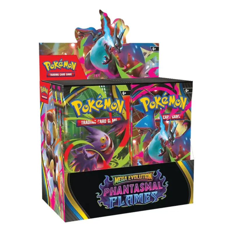 Booster Box of 36 Boosters – Pokémon ME02: Phantasmal Flames – English
